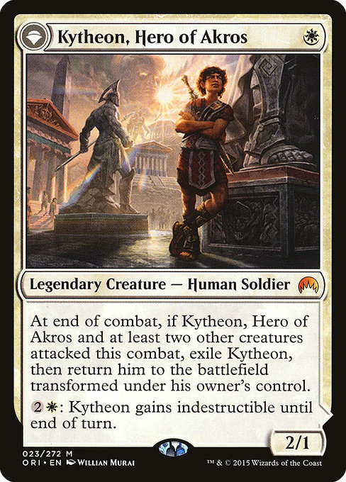 Kytheon, Hero of Akros // Gideon, Battle-Forged (Mythic)