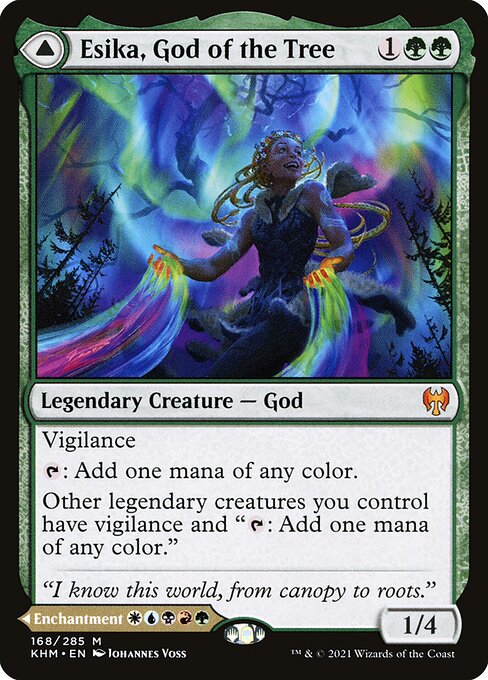 Esika, God of the Tree // The Prismatic Bridge (Mythic)