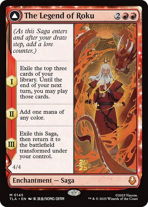 The Legend of Roku // Avatar Roku (Mythic)
