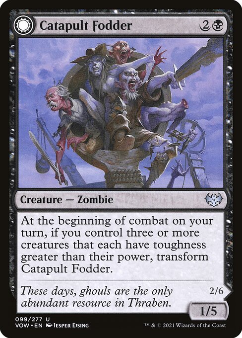 Catapult Fodder // Catapult Captain (Uncommon)