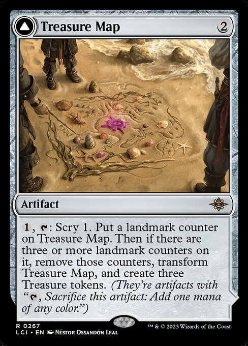 Treasure Map // Treasure Cove (Rare)