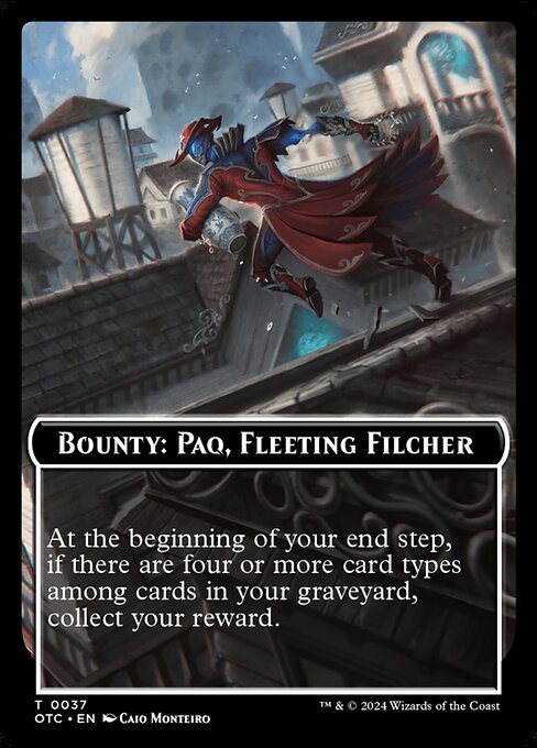 Bounty: Paq, Fleeting Filcher // Wanted! (Common)