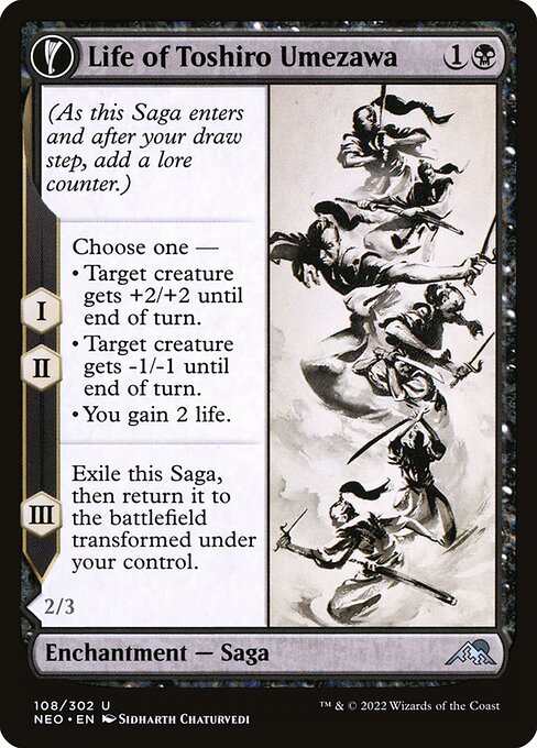 Life of Toshiro Umezawa // Memory of Toshiro (Uncommon)