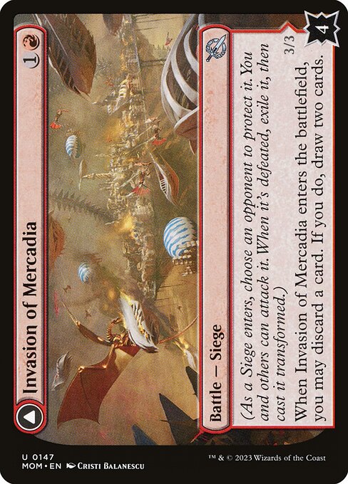 Invasion of Mercadia // Kyren Flamewright (Uncommon)