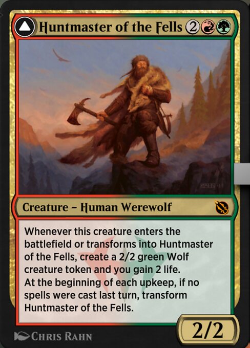 Huntmaster of the Fells // Ravager of the Fells (Mythic)