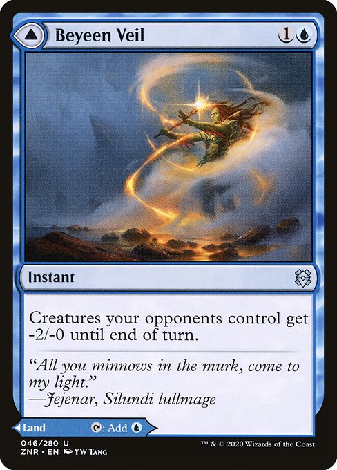 Beyeen Veil // Beyeen Coast (Uncommon)