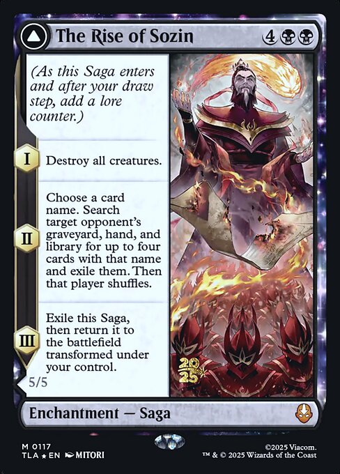 The Rise of Sozin // Fire Lord Sozin (Mythic)