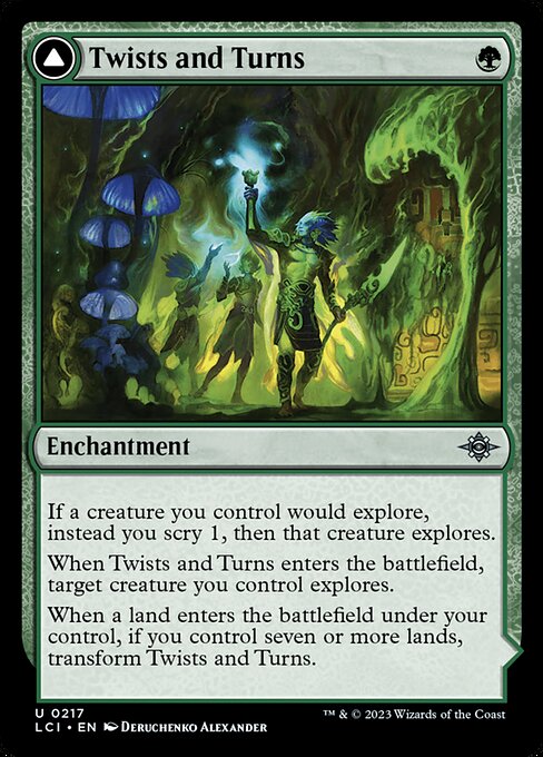 Twists and Turns // Mycoid Maze (Uncommon)