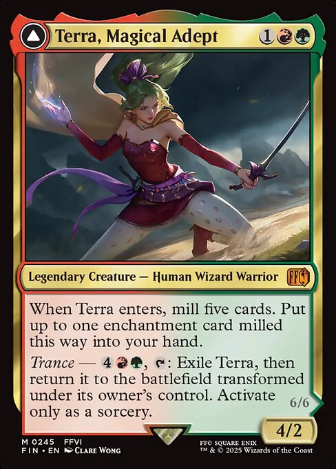 Terra, Magical Adept // Esper Terra (Mythic)