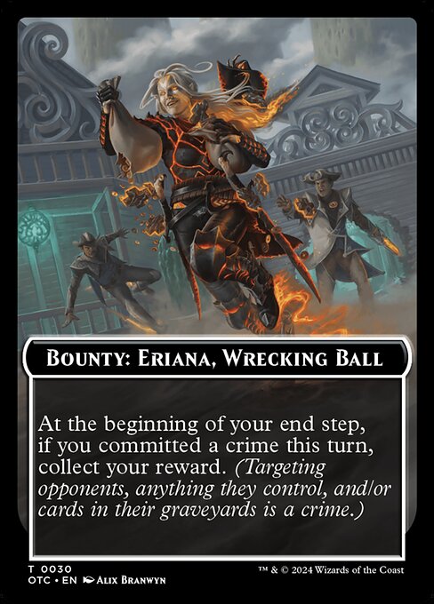 Bounty: Eriana, Wrecking Ball // Wanted! (Common)
