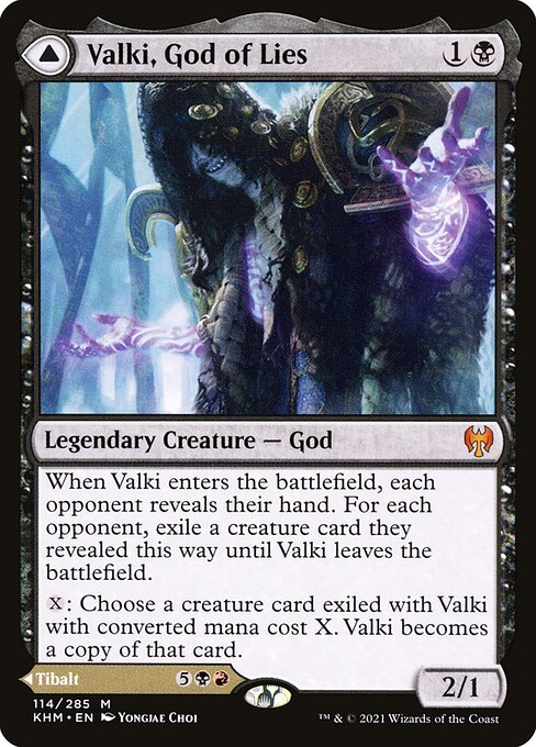 Valki, God of Lies // Tibalt, Cosmic Impostor (Mythic)