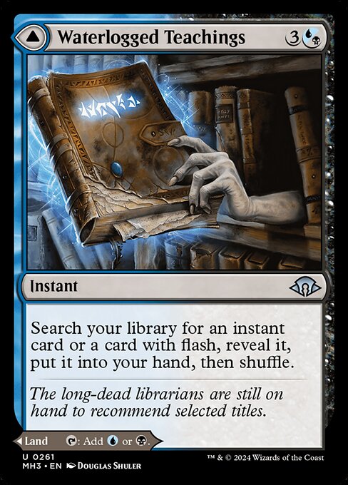 Waterlogged Teachings // Inundated Archive (Uncommon)