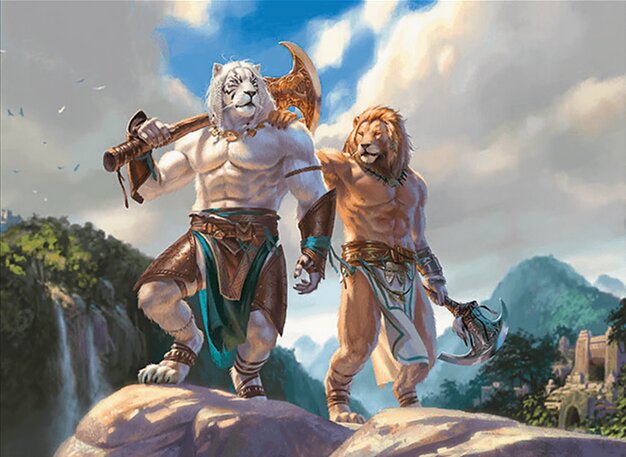Ajani, Nacatl Pariah // Ajani, Nacatl Avenger