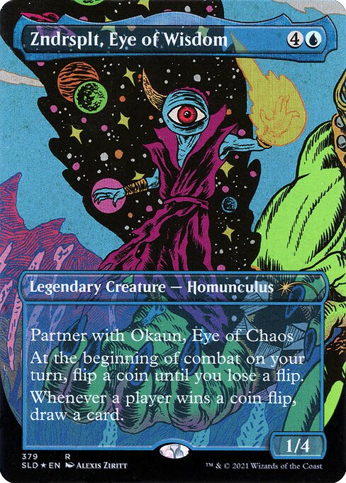 Zndrsplt, Eye of Wisdom // Zndrsplt, Eye of Wisdom (Rare)