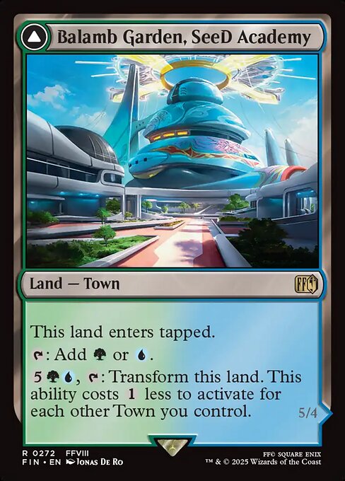 Balamb Garden, SeeD Academy // Balamb Garden, Airborne (Rare)