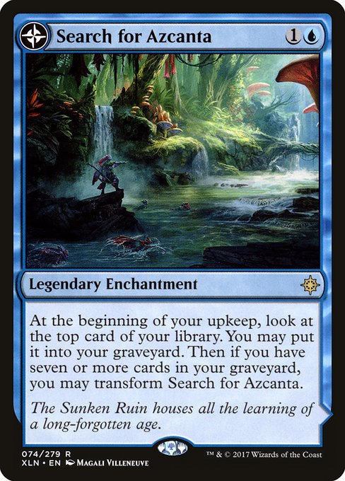 Search for Azcanta // Azcanta, the Sunken Ruin (Rare)
