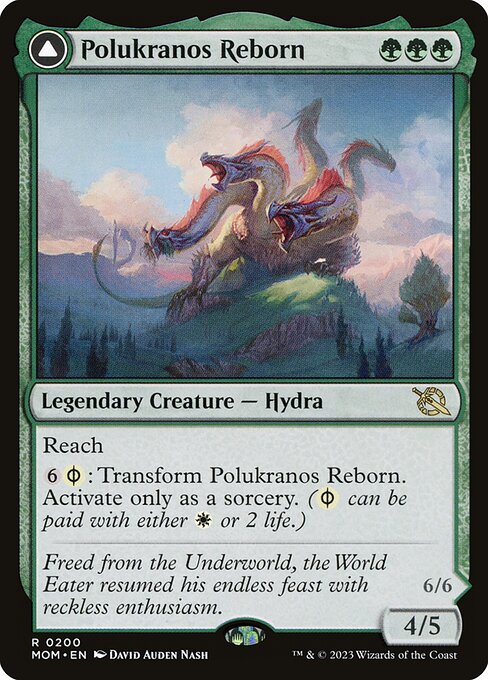 Polukranos Reborn // Polukranos, Engine of Ruin (Rare)