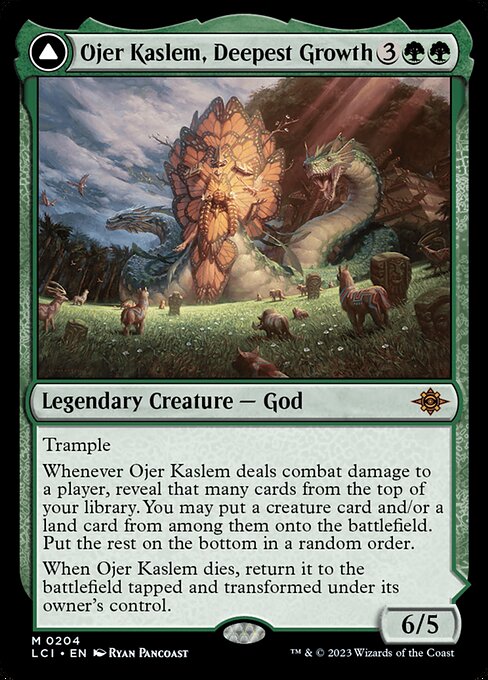 Ojer Kaslem, Deepest Growth // Temple of Cultivation (Mythic)
