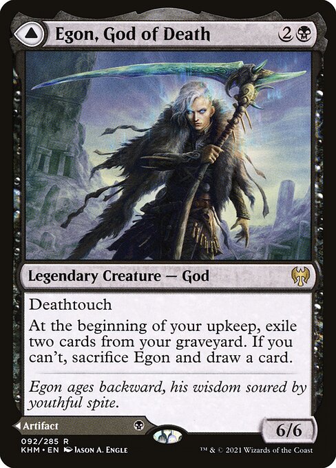 Egon, God of Death // Throne of Death (Rare)