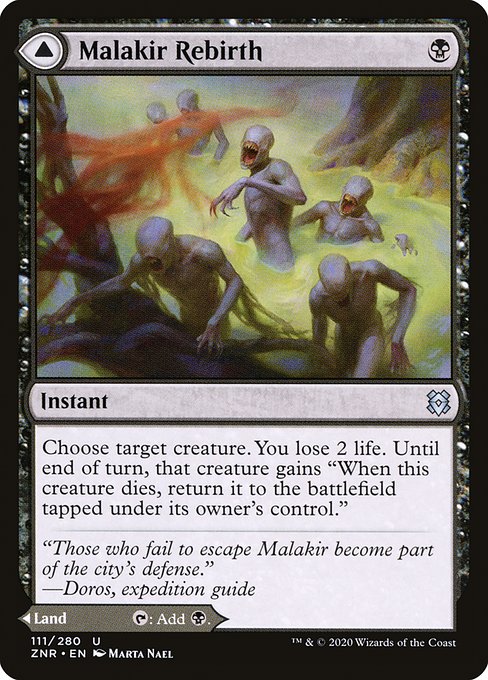 Malakir Rebirth // Malakir Mire (Uncommon)