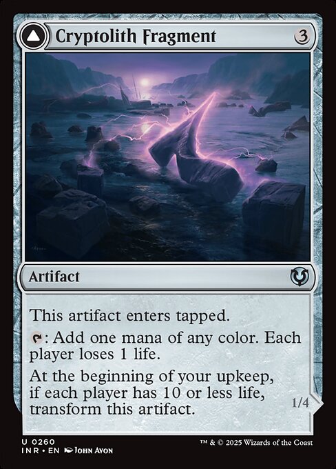 Cryptolith Fragment // Aurora of Emrakul (Uncommon)