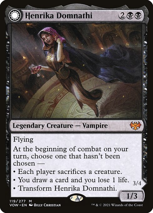 Henrika Domnathi // Henrika, Infernal Seer (Mythic)