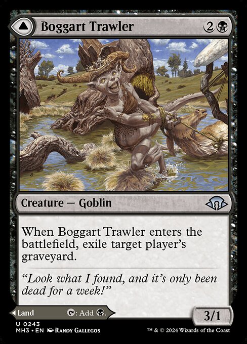 Boggart Trawler // Boggart Bog (Uncommon)