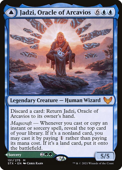 Jadzi, Oracle of Arcavios // Journey to the Oracle (Mythic)