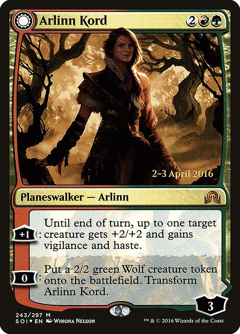 Arlinn Kord // Arlinn, Embraced by the Moon (Mythic)