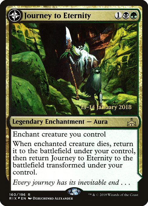 Journey to Eternity // Atzal, Cave of Eternity (Rare)