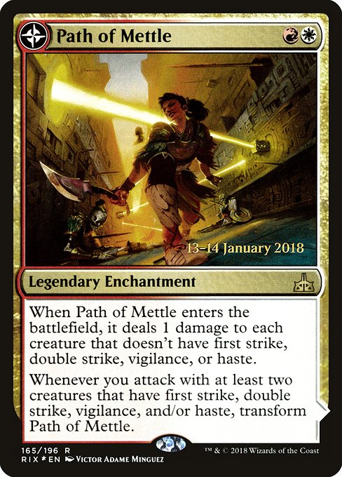 Path of Mettle // Metzali, Tower of Triumph (Rare)