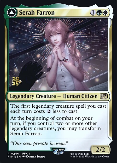 Serah Farron // Crystallized Serah (Rare)