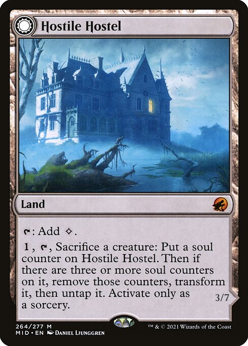 Hostile Hostel // Creeping Inn (Mythic)