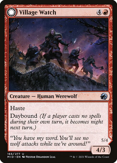 Village Watch // Village Reavers (Uncommon)