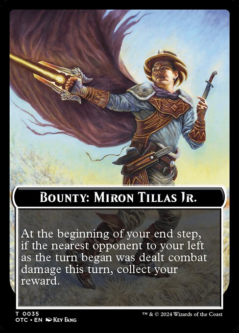 Bounty: Miron Tillas Jr. // Wanted! (Common)