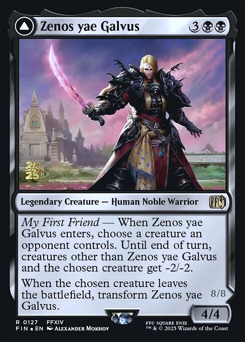 Zenos yae Galvus // Shinryu, Transcendent Rival (Rare)