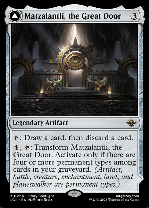 Matzalantli, the Great Door // The Core (Rare)