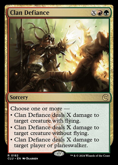 Clan Defiance (Rare)