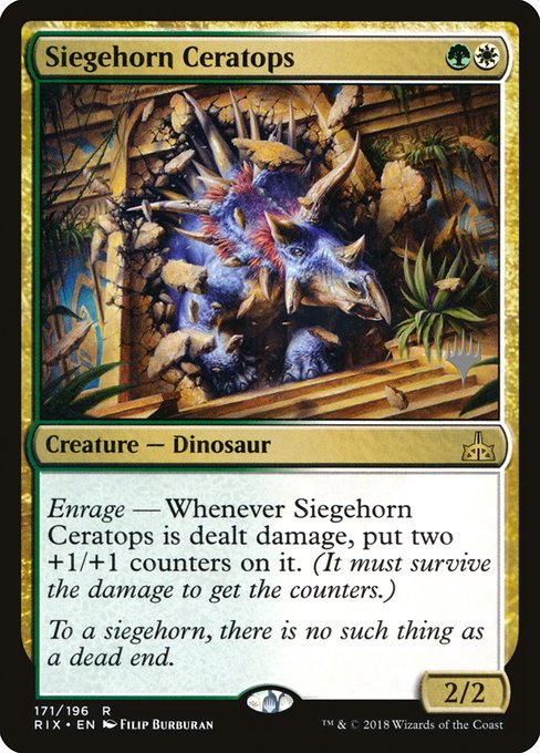 Siegehorn Ceratops (Rare)