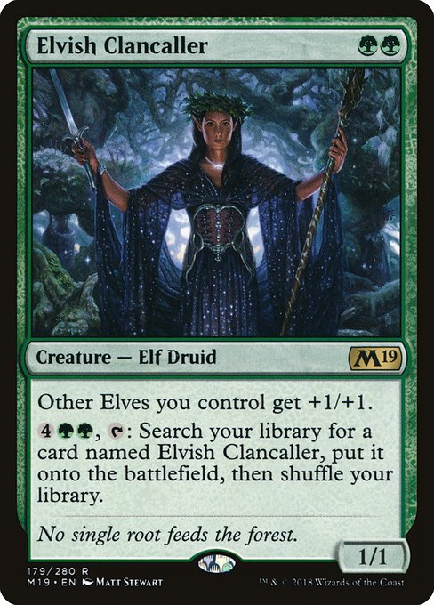 Elvish Clancaller (Rare)