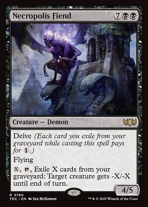 Necropolis Fiend (Rare)