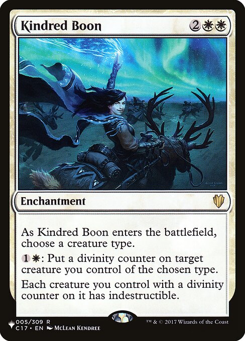 Kindred Boon (Rare)