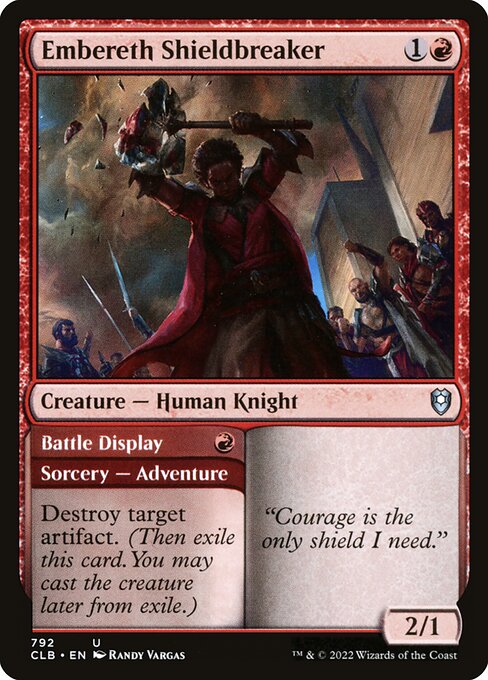 Embereth Shieldbreaker // Battle Display (Uncommon)