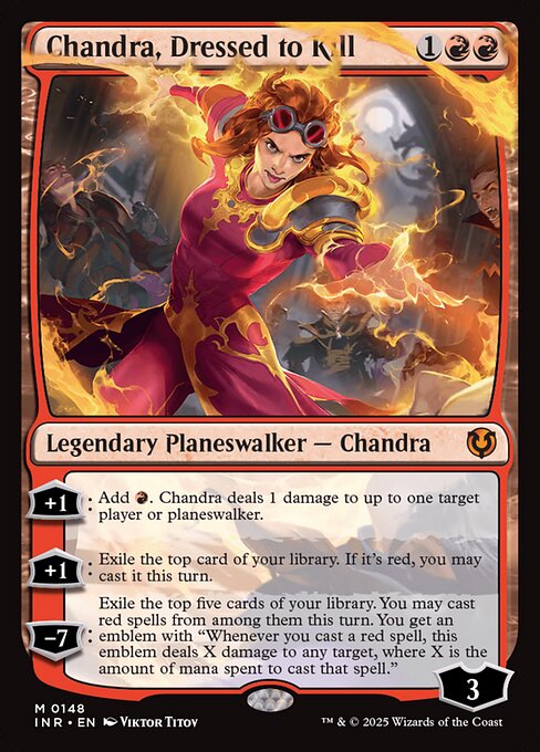 Chandra, Dressed to Kill (Mythic)