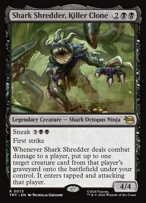 Shark Shredder, Killer Clone (Rare)