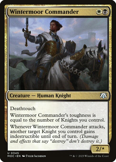 Wintermoor Commander (Uncommon)