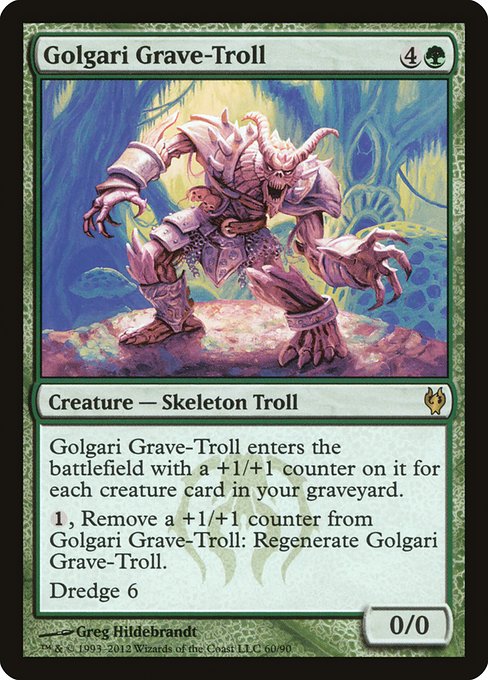 Golgari Grave-Troll (Rare)