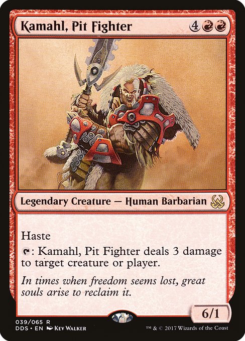 Kamahl, Pit Fighter (Rare)