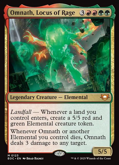 Omnath, Locus of Rage (Mythic)