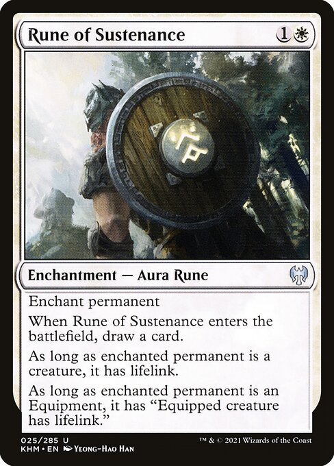 Rune of Sustenance (Uncommon)